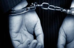 Person in Handcuffs 